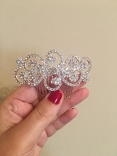 Beautiful bridal hair comb new free shipping
