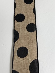 2 inch wired burlap ribbon