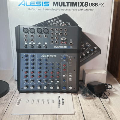 ALESIS i MultiMix 8 USB アナログミキサー USB 製品情報：MultiMix 8 USB FX：Alesis