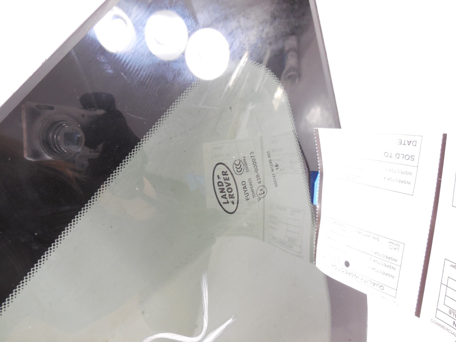 Window Glass Driver 2015-2019 Land Rover Discovery Sport Rear Quarter Window Glass Driver ...