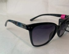 Shape Sunglasses Butterfly Black/Gray Multi Color Geo Maxblock Scratch Resistant