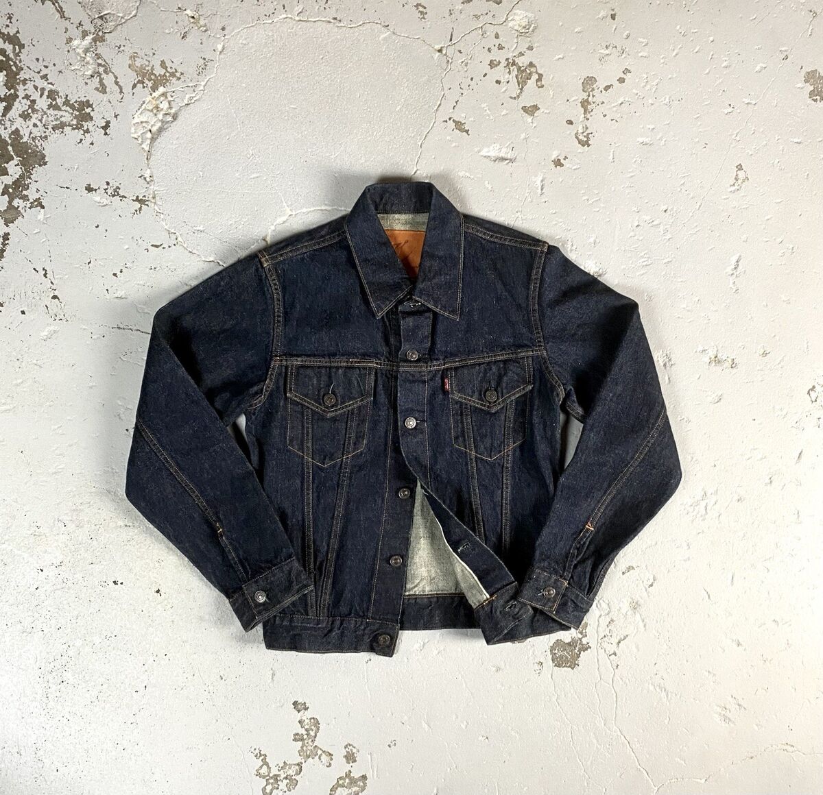 Kapital Type 3 Trucker Jacket Small 36 Indigo Selvedge Denim Kapital Type 3 Trucker Jacket Small 36 Indigo Selvedge Denim