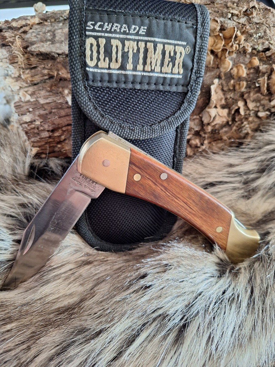 Schrade+ USA Uncle Henry LB7 Bear Paw MAC Tools Lockback Knife