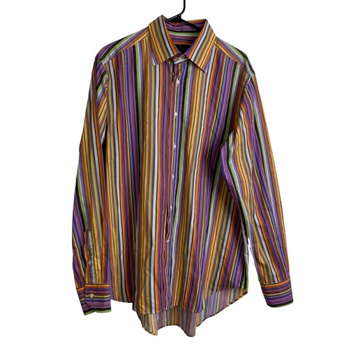 ETRO 39 (15.5) SPA Via Spartaco 3 Mens's Shirt Italy 20135 Milano