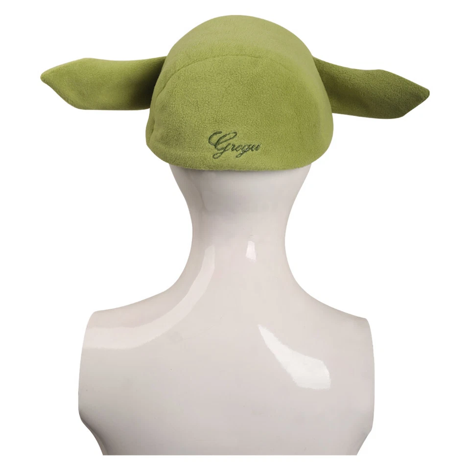 Niños/Adultos Grogu Cosplay Sombrero Gorra Accesorios Tocado Accesorios Elegante Prendas para la cabeza Foto 3 de 4