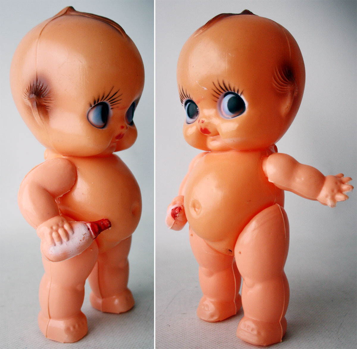 希少品！70's〜アメリカアンティーク　女性の裸体デザイン小物入れ容器　USA 希少品！70's〜アメリカアンティーク 女性の裸体デザイン小物