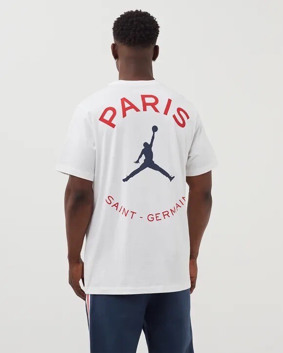 NIKE AIR JORDAN PARIS SAINT GERMAIN LOGO TSHIRT MENS 3XL