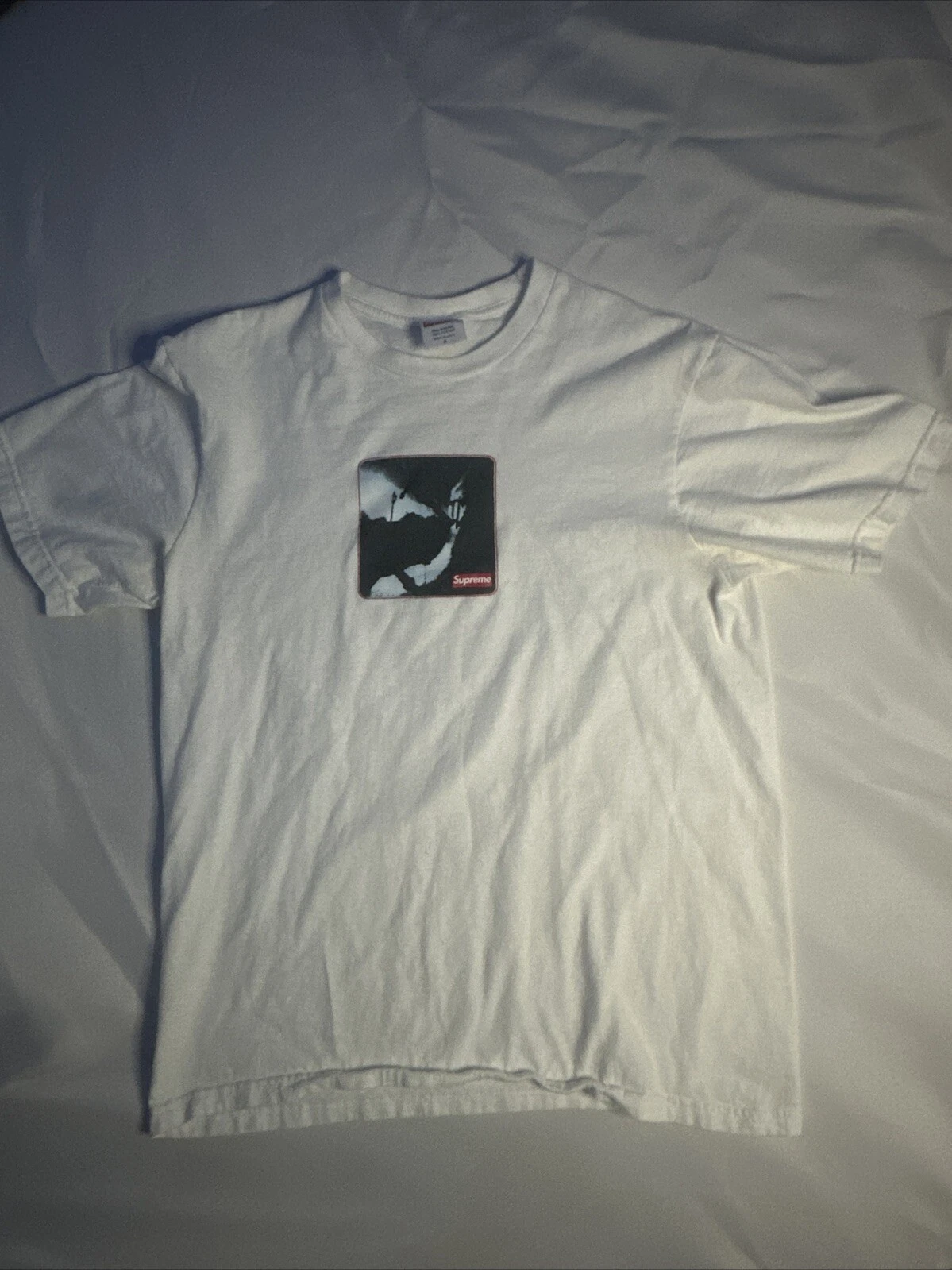 T shirt blanc manches courtes Supreme Graphic taille S