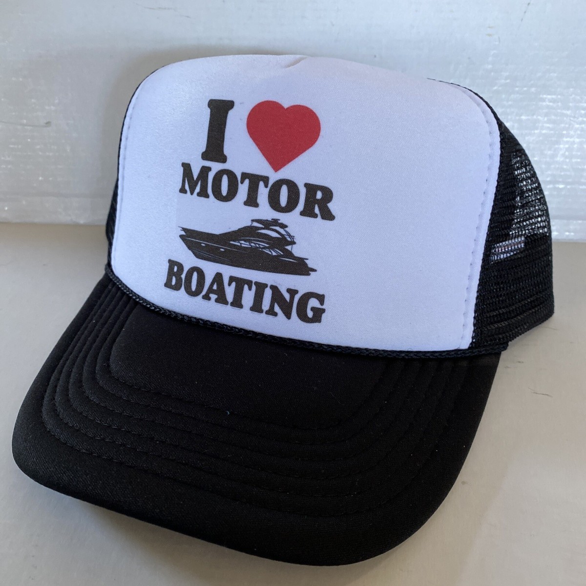 Retro Boater Logo Snapback Trucker Cap Retro Boater Logo Snapback Trucker Cap