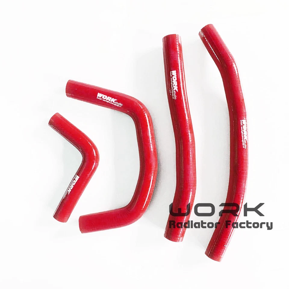 Red Silicone Radiator Hose for Honda CRF450R 2017-2020 2019 CRF450RX 2017 2018 Foto 2 de 4