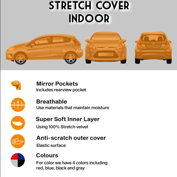 Capa de carro elástica ajuste personalizado premium interna Dodge Challenger 3ª geração 2008-2023 - Imagem 4 de 4