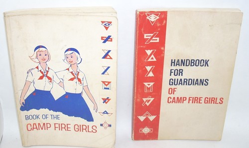 Vtg 1960s Camp Fire Girls LOT Books Junior Hi Guradians Handbook Literature CFG - Picture 5 of 24