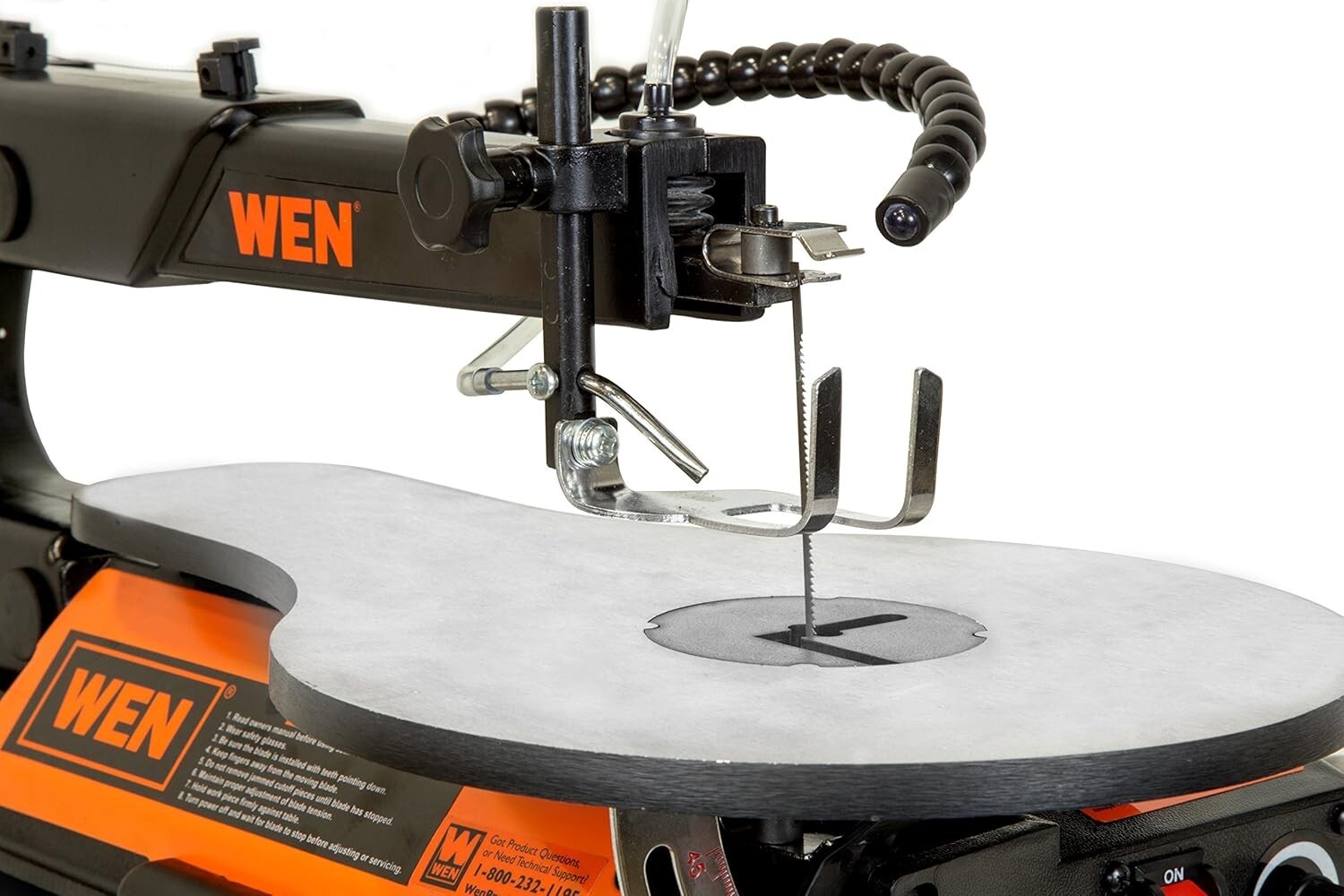 WEN 3921 16-Inch Two-Direction Scroll Saw listing photo 5