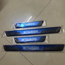 4pcs For Mitsubishi Accessories Trims Door Scuff Sill Cover Panel Step Protecto 4pcs For Mitsubishi Accessories Trims Door Scuff Sill Cover Panel Step Protecto