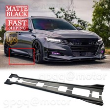 For Honda Accord 2018-2022 Matte Black Jdm Style Side Skirt Extension Splitters For Honda Accord 2018-2022 Matte Black Jdm Style Side Skirt Extension Splitters