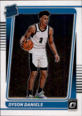 2022 Panini Chronicles Donruss Optic Draft Picks Rated Rookie Dyson Daniels #7