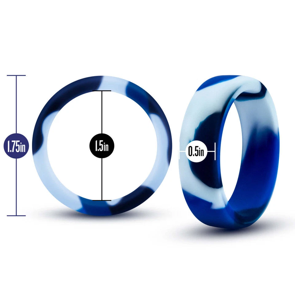 Anillo Blush Performance Pro C Satinado Suave Cuerpo Seguro Silicona Fuerte y Elástico Foto 3 de 4