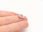 Handmade 925 Sterling Silver White Topaz Women's Pendant — photo 2
