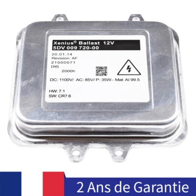 Ballast xenon Phares D1S pour Opel Astra J Insignia A 5DV009720-00 5DV00972000