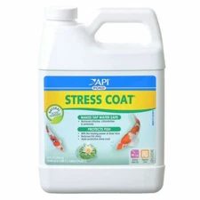 API PondCare Stress Coat Fish & Tap Water Conditioner for Pond 32 oz (946 ml )