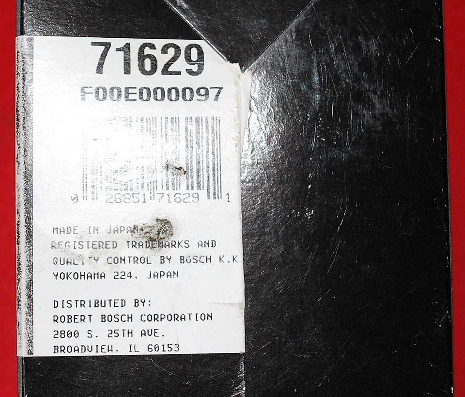 Filtro de combustible Bosch genuino 71629 Mitsubishi Expo Dodge Plymouth Colt Foto 3 de 4