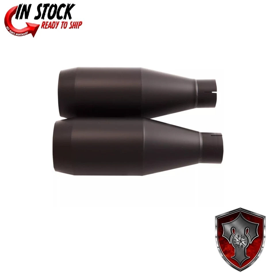 Trask Performance Slip-On Muffler - Black 1811-2901 - Image 2 of 4