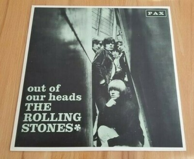 ROLLING STONES : OUT OF OUR HEADS : LP : ISRAEL PAX ISK 1014 : VERY NICE COPY!