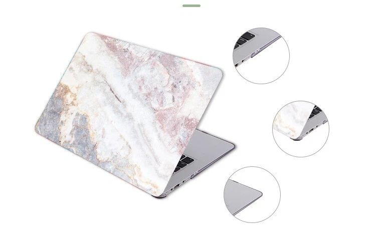 For Macbook Air Pro 13" 15.3 16 M1/M2 Chip Rubberized Hard Shell Case Cover KC - Image 4 of 4