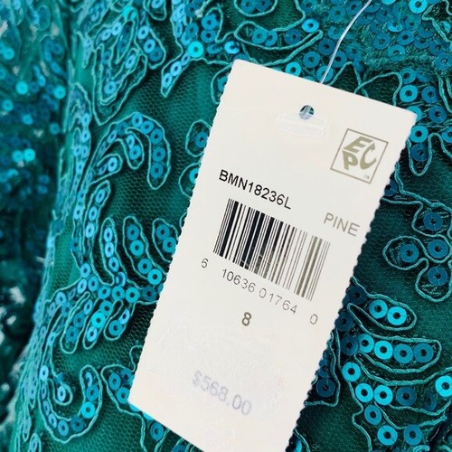 Tadashi Shoji Liem Off-the-shoulder Sequin Gown - Picture 4 of 6