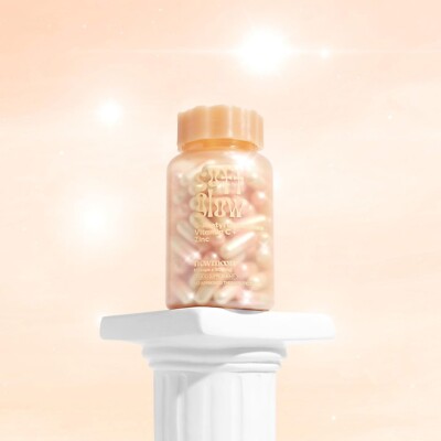 New Moon Soft Glow S-Acetyl Glutathione Rosehip Collagen Vitamins Zinc 60  Caps