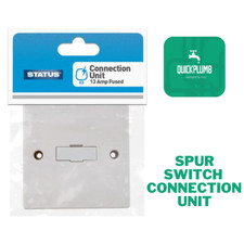Status Unswitched Fused Spur 13 Amp Double Pole Connection Unit Flex Outlet