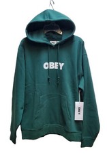 OBEY BOLD Men's Pullover Hoodie - Dark Cedar - Large - NWT