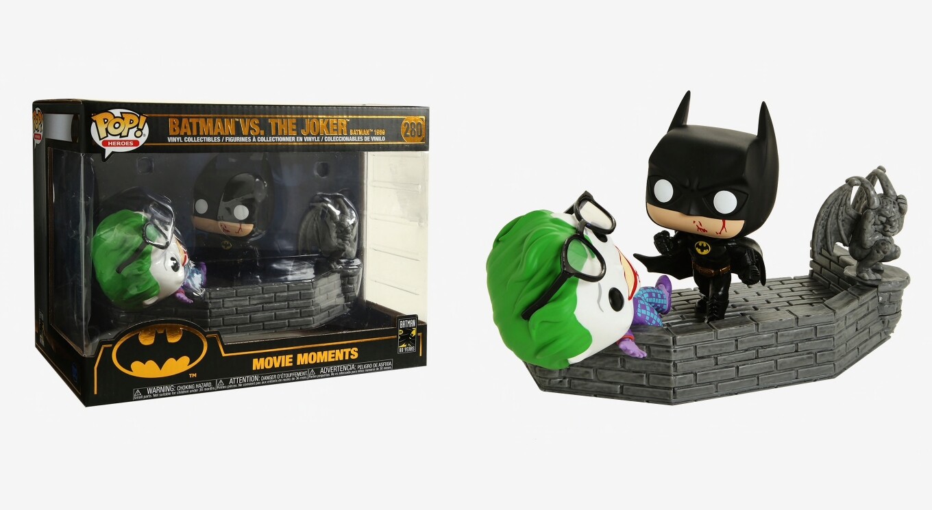 Funko Pop Movie Moment Batman 80th Anniversary Batman And Joker 1989 For Sale Online Ebay