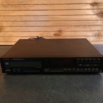 Luxman D-113 CD Player Black Headphone Jack CD 1-Disc Changer Type A Plug
