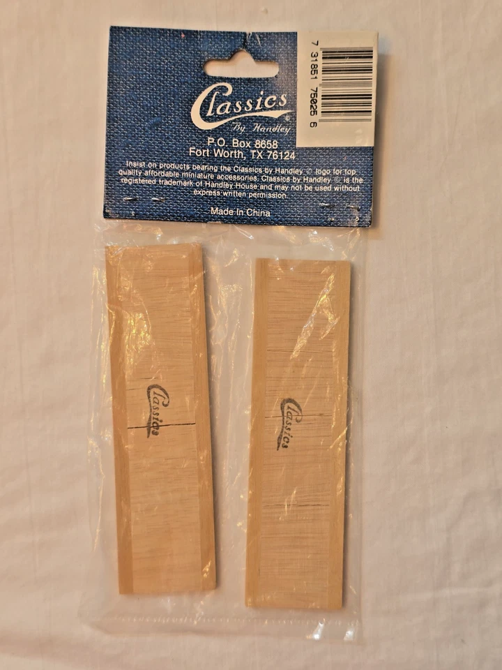 Persianas miniatura para casa de muñecas CLASSIC BY HANDLEY escala 1:12 nuevas en stock Foto 4 de 4