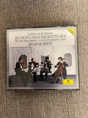 MELOS QUARTETT BEETHOVEN THE EARLY STRING QUARTETTS 3CD SET