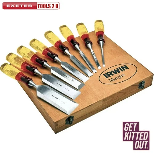 Irwin XMS26CHISEL8 Marples 8 Piece Chisel Set