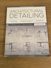 Architectural Detailing: Function, Constructibility, Aesthetics