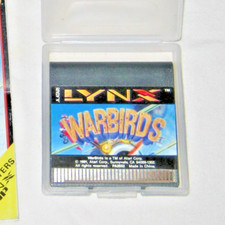 Atari Lynx II Handheld Game  WARBIRDS  w/inst...
