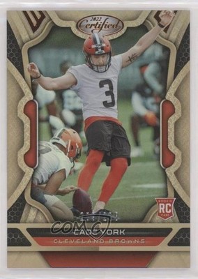 2022 Certified Rookies Mirror Bronze /275 Cade York #192 Rookie RC n0c