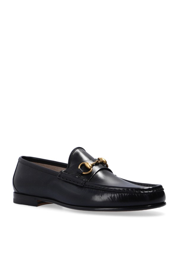 Gucci - Men - Leather loafers - Black thumbnail 4