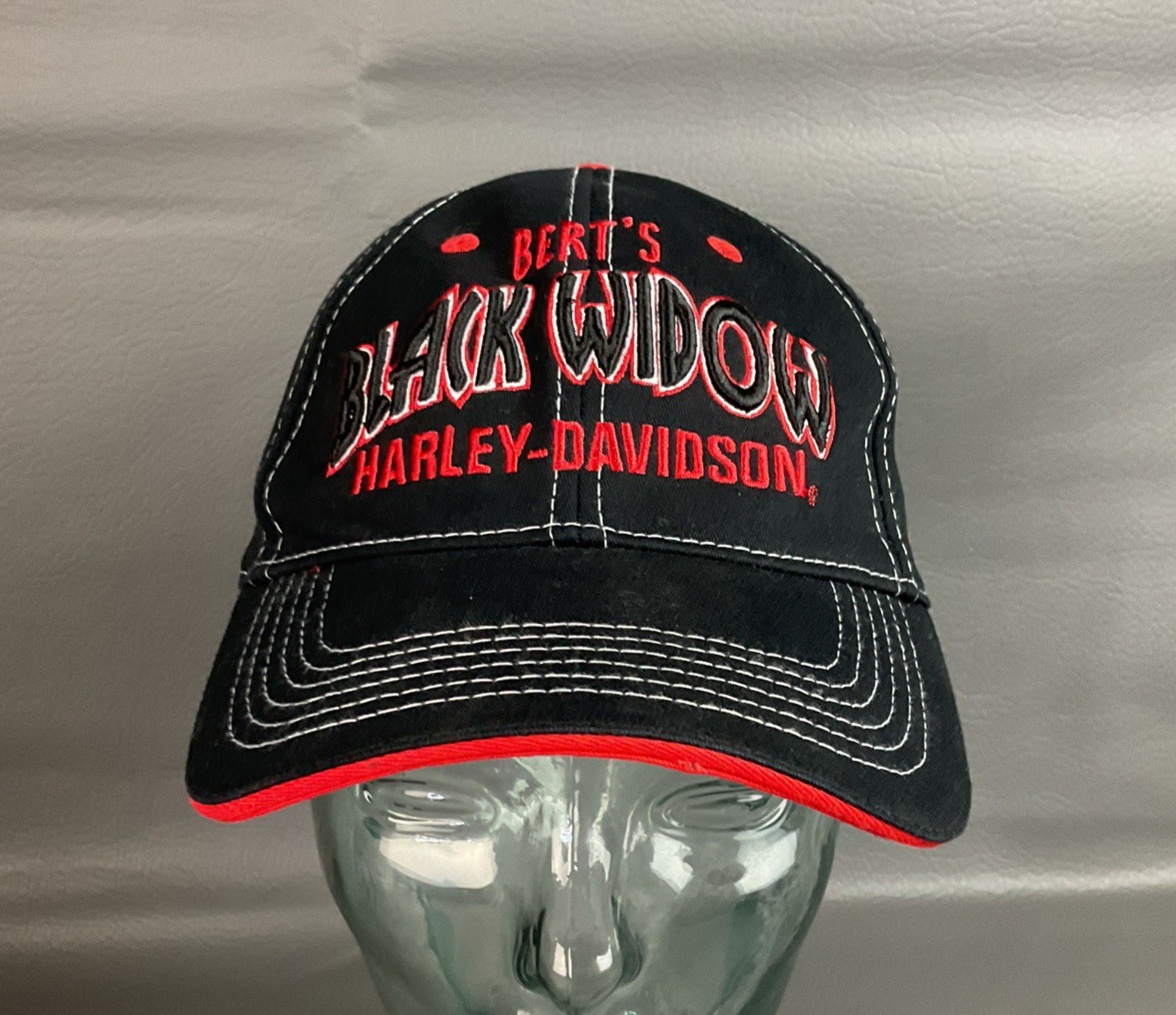 Y2K Grail Harley Davidson One Size Fits All Hat Bert’s Florida Harley