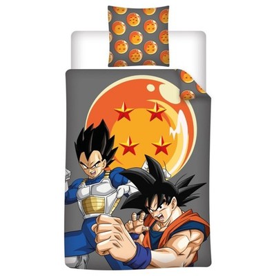 Dragon Ball Z Bettwäsche 140x200 cm + Kissenbezug 65x65 cm Kinderbett