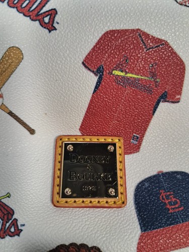 Dooney & Bourke St. Louis Cardinals Leder Umhängetasche/Geldbörse - Bild 2 von 4