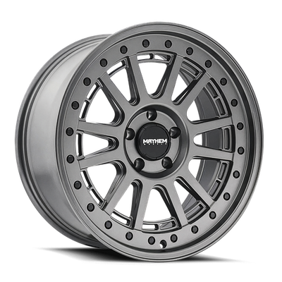 15x7 Mayhem 8305 Compass 5x100 15 Satin Gunmetal Wheels Rims Set(4