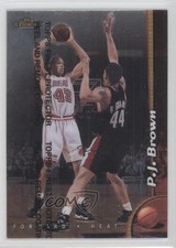 1998-99 Topps Finest PJ Brown #172 2t8