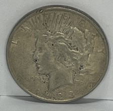 1923 Peace Silver Dollar 90% Silver