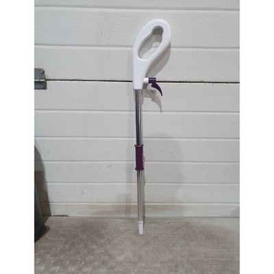 Kleeneze KL0598PLUM Stabgriff nur Montage weiß & silber für Dampfreiniger