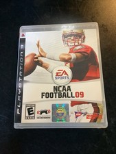 NCAA Football 09 (Sony PlayStation 3, 2008) Complete in Box with Manual