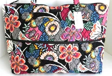 Vera Bradley Expandable Travel Bag 🌺 Kauai Floral 🌺 ALOHA TRAVEL, SCHOOL, WORK